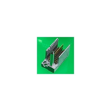 Molex Board Connector, Male, Straight, Press Fit Terminal, Guide Pin, Gray Insulator 758324203
